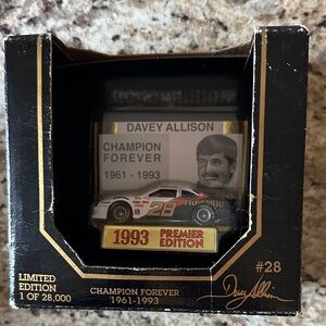 1993 Premier Edition Diecast Car Davey Allison 1961-1993